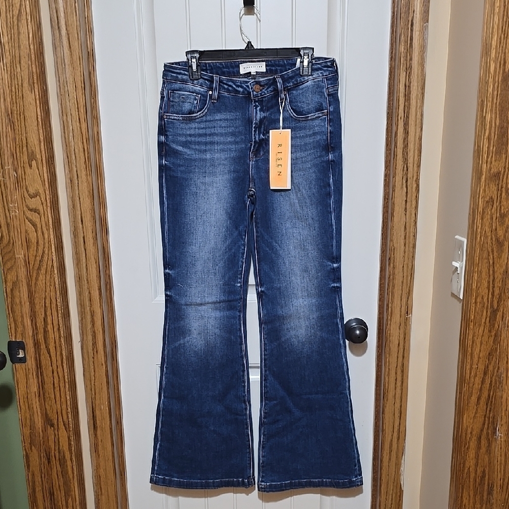 Blue Flare Jeans